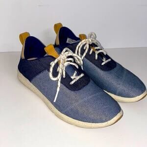 Toms blue Cabrillo lace up sneakers